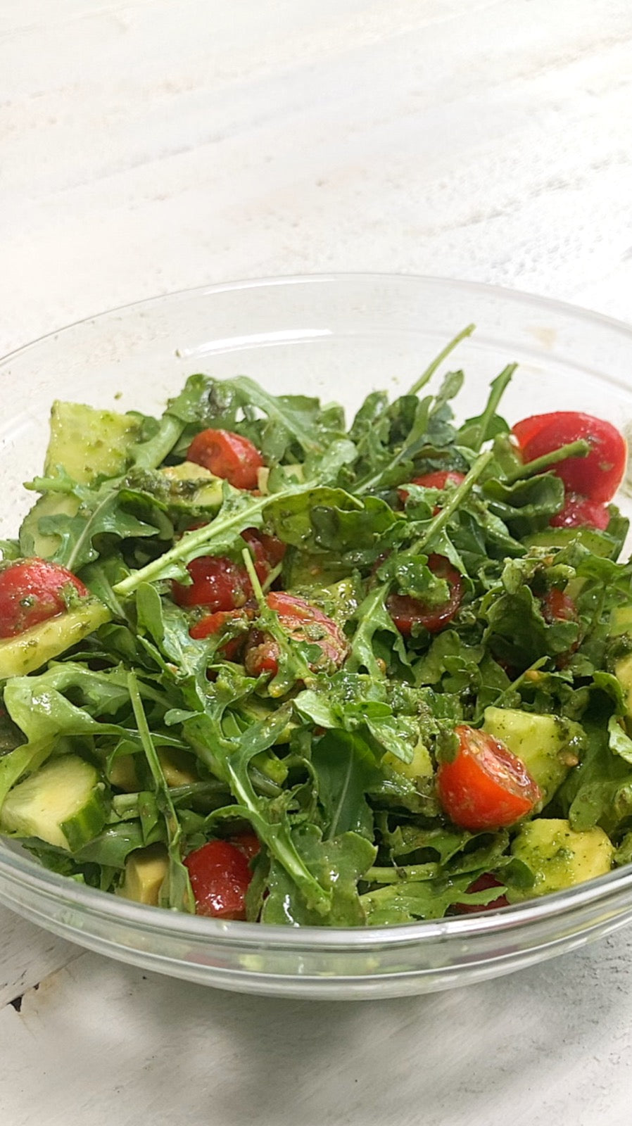 Kale Pesto Salad
 &ndash; Alkaline Herb Shop
