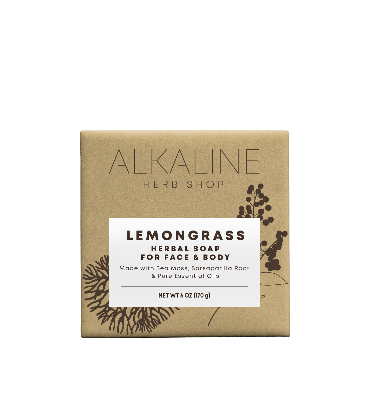 Sea Moss, Sarsaparilla, & Lemongrass Soap