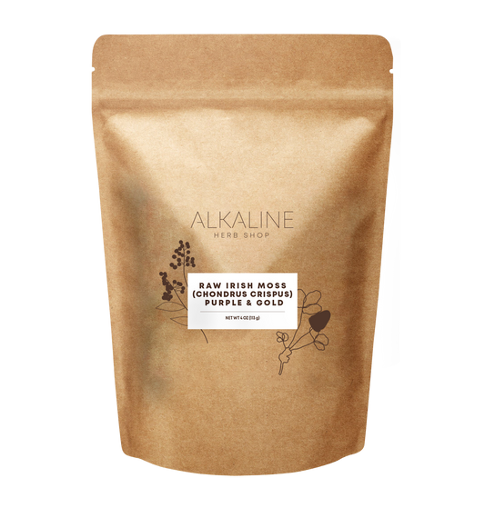 Raw Chondrus Crispus Sea Moss Purple & Gold 4 OZ (Irish Sea Moss)