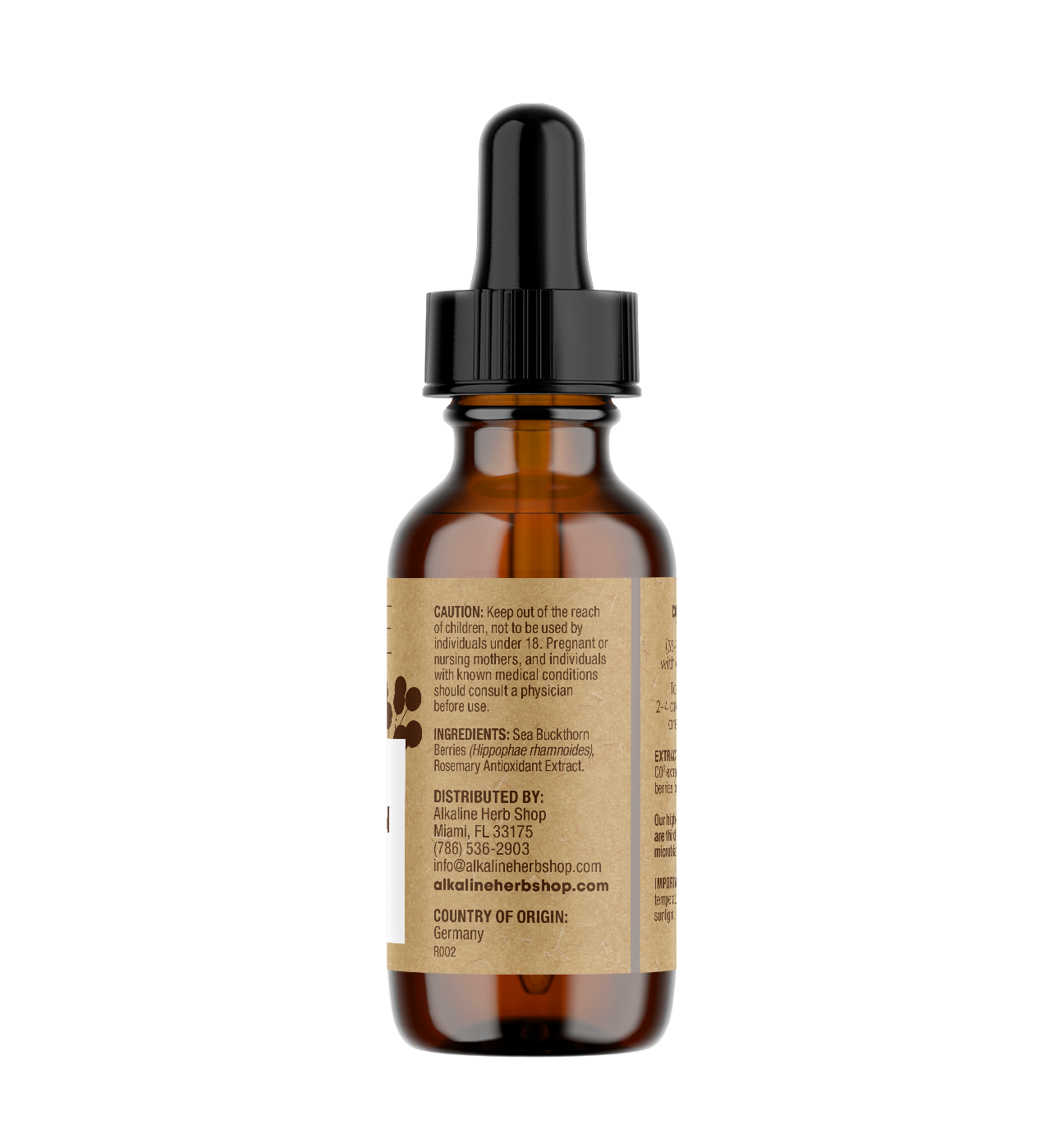 Oil Bundle - Black Seed Oil (Black Cumin Seed Oil), Oregano Oil, and Sea Buckthorn Oil
