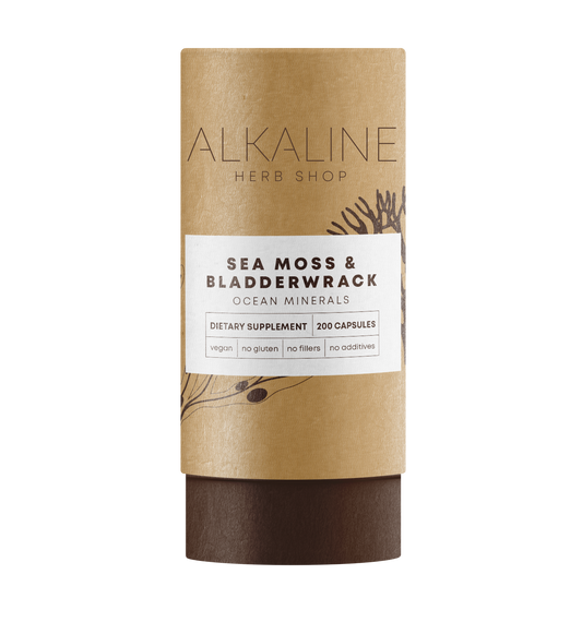 Sea Moss & Bladderwrack Supplement 200 Capsules