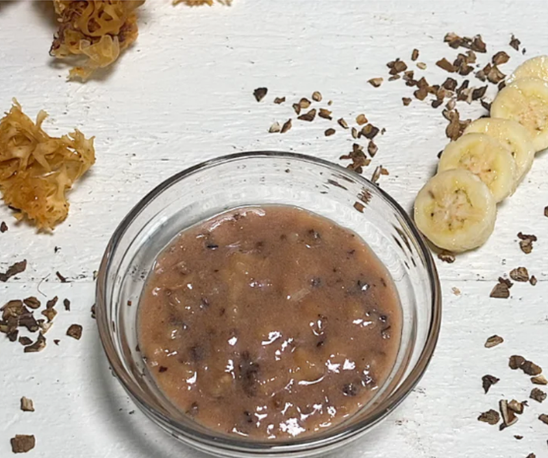 Sea Moss and Burdock Root Face + Body Scrub For Glowing Skin