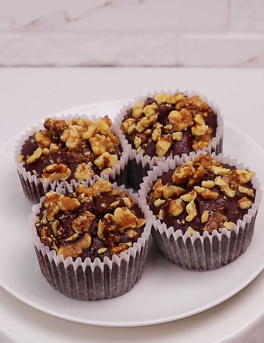 Chocolate Walnut Cupcakes