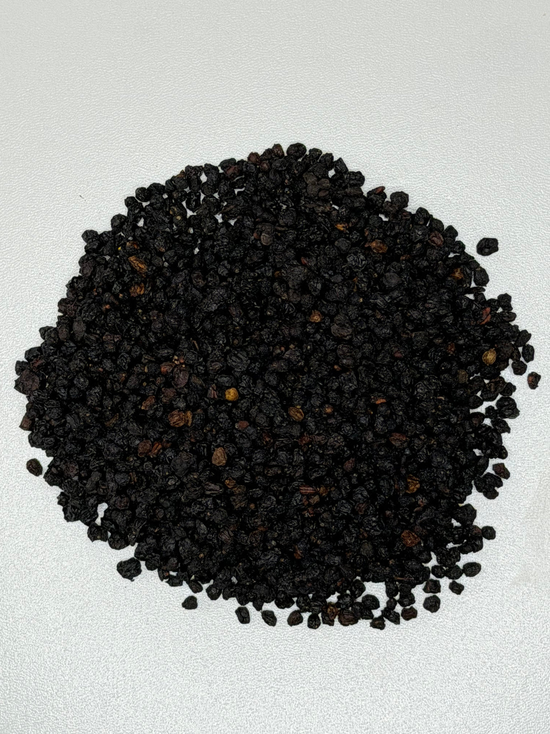 Bayas de saúco secas, Sambucus nigra, para té y jarabe