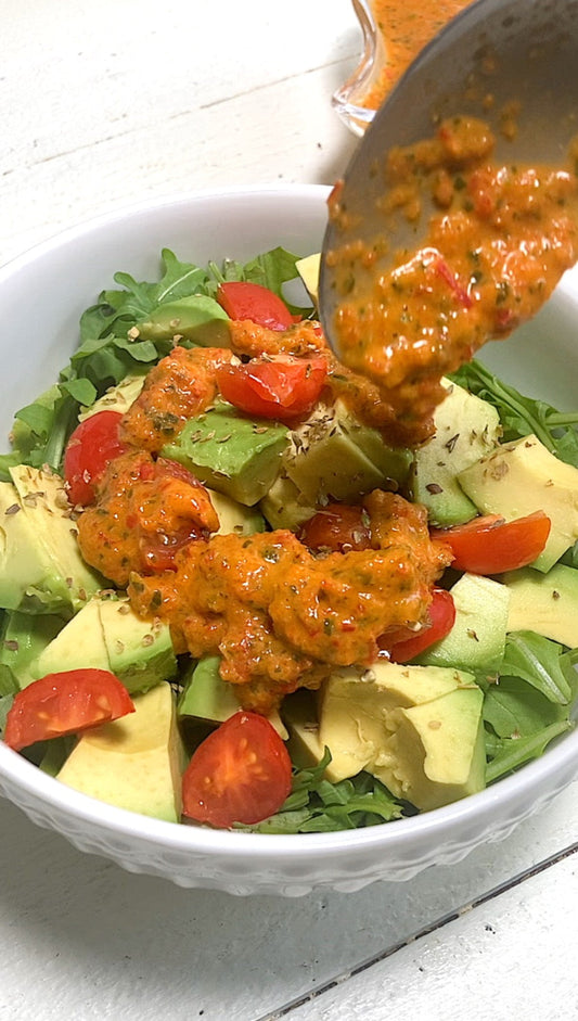 Healthy Alkaline Red Bell Pepper Sauce