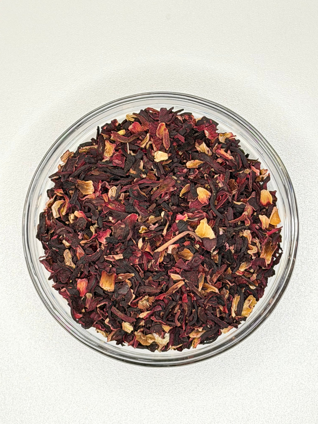 Dried hibiscus flowers, Hibiscus sabdariffa, flor de jamaica, for hibiscus tea and agua de jamaica