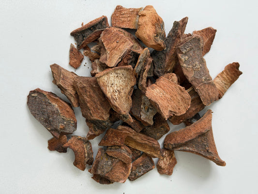 Dried cuachalalate bark, real bark pieces