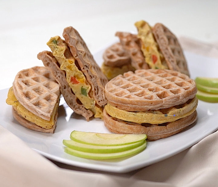 Waffle “Egg” Sandwich
