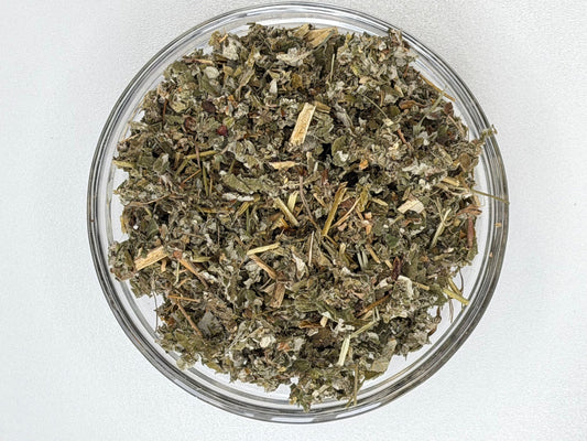 Dried raspberry leaf