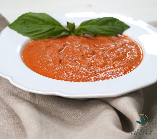 ROASTED CHERRY TOMATO SOUP