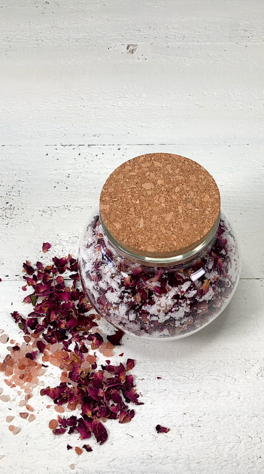 Coconut Rose Bath Salts