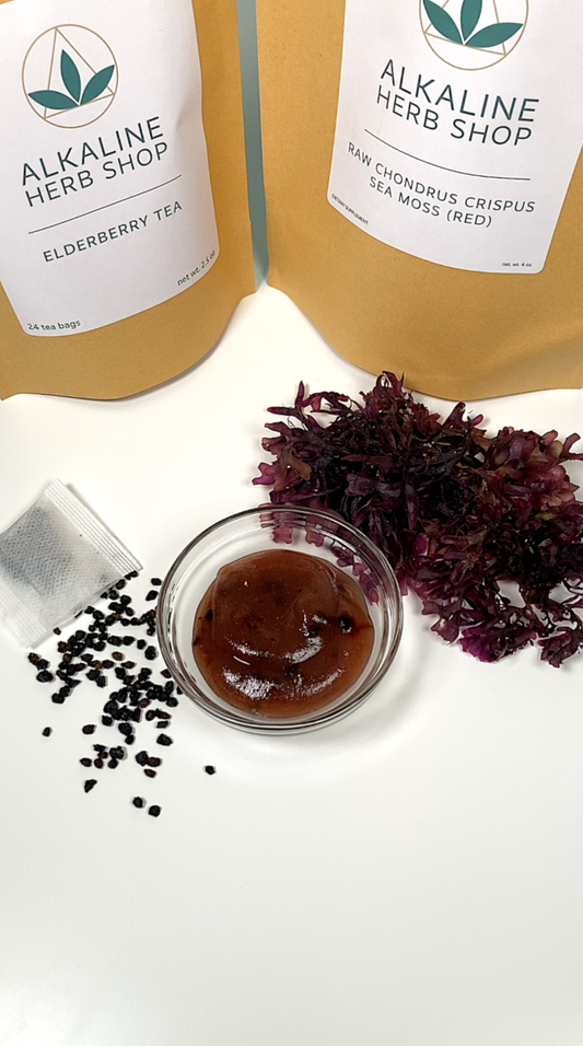 Antioxidant Rich Elderberry Face Mask