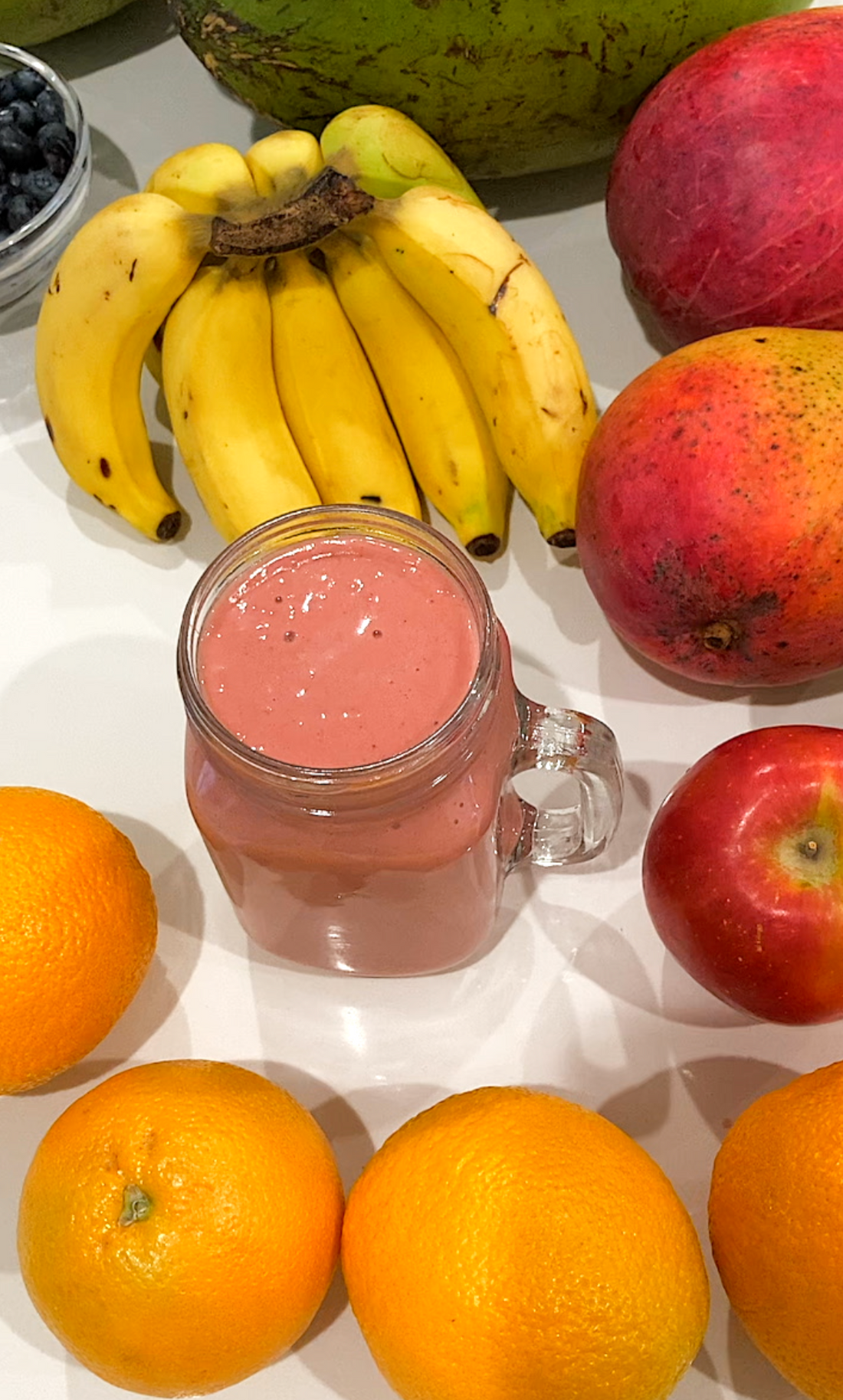 Strawberry Banana Nut Smoothie