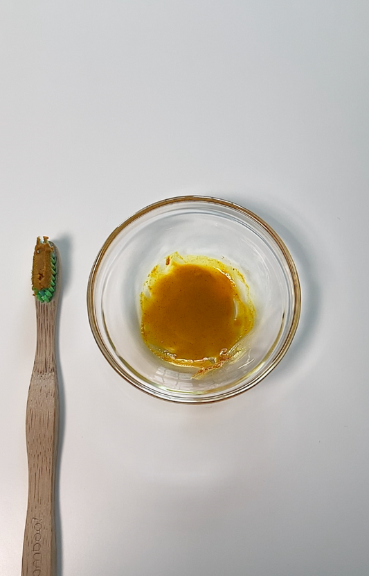 DIY Turmeric Toothpaste