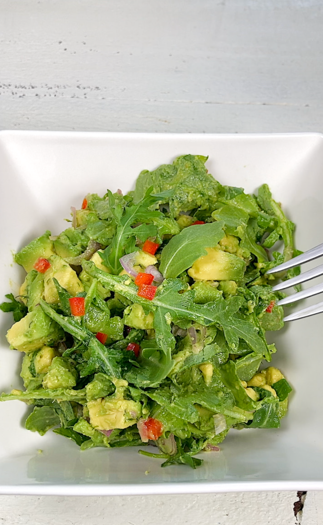 Avocado Arugula Salad