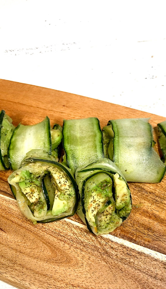 Alkaline Vegan Smoked Cucumber Roll