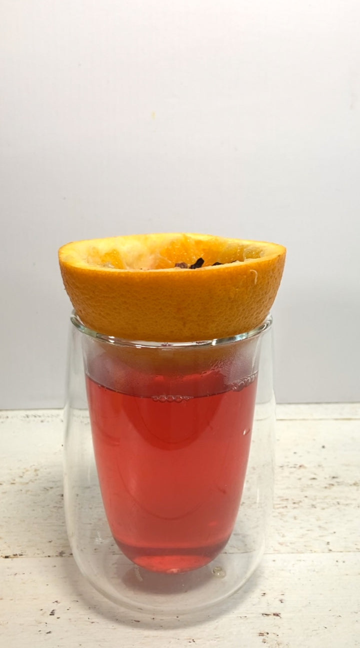 Fresh Orange Hibiscus Tea