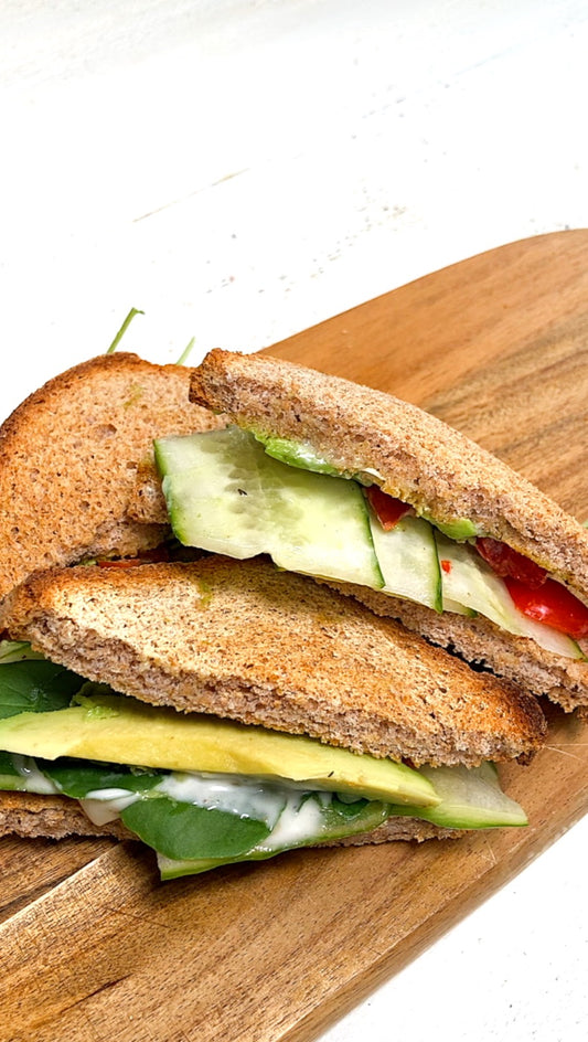 Delicious Cucumber Sandwich