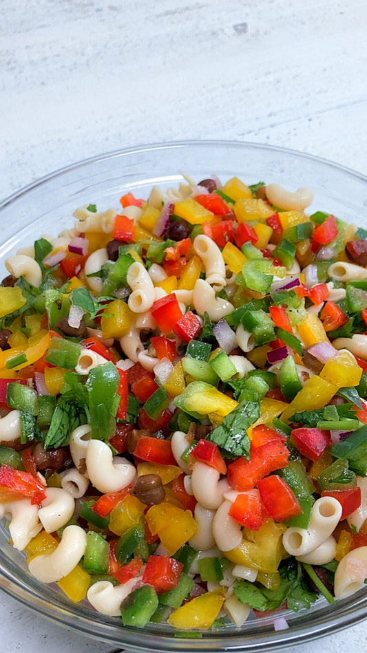 Cowboy Caviar Pasta Salad