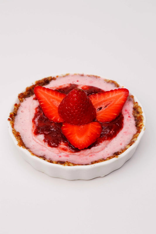 Electric Strawberry Cream Pie