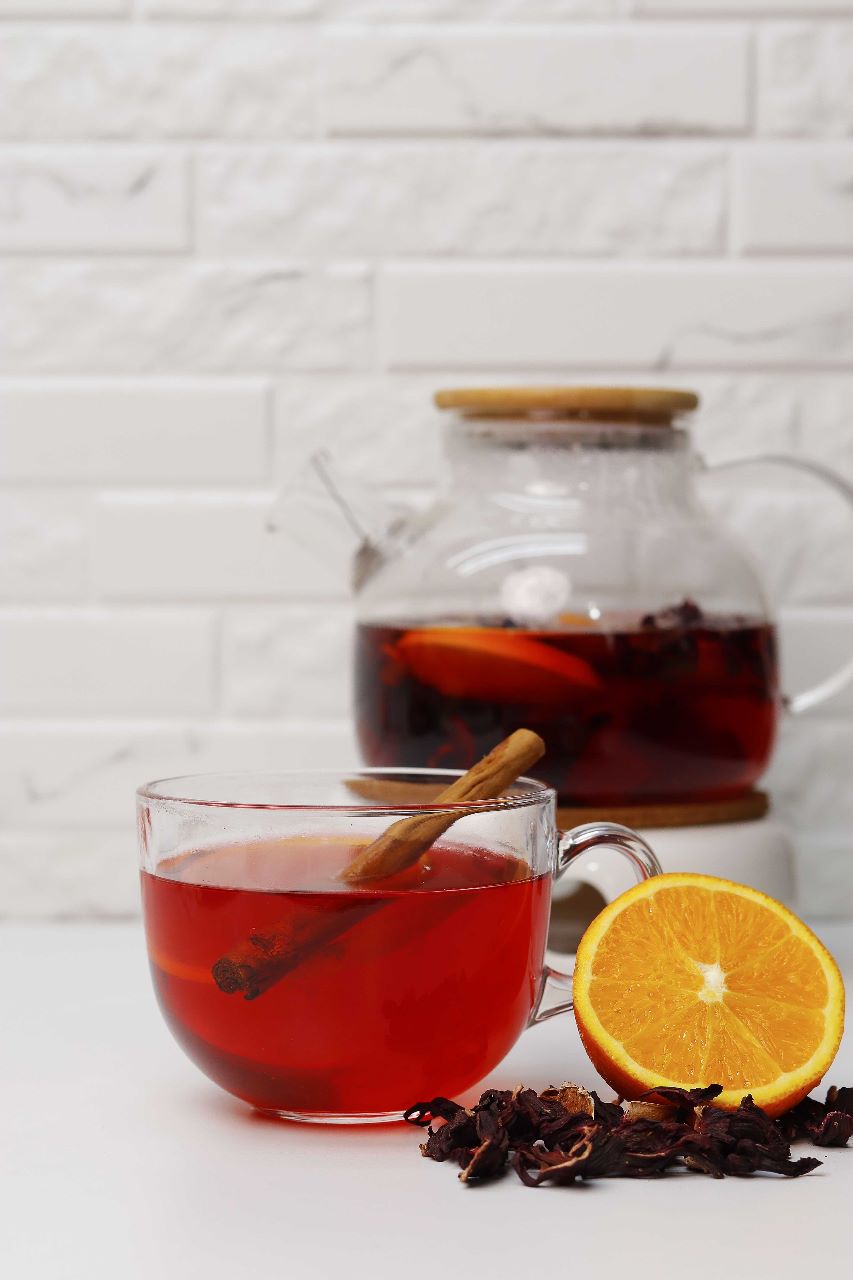 Citrus and Hibiscus Tea