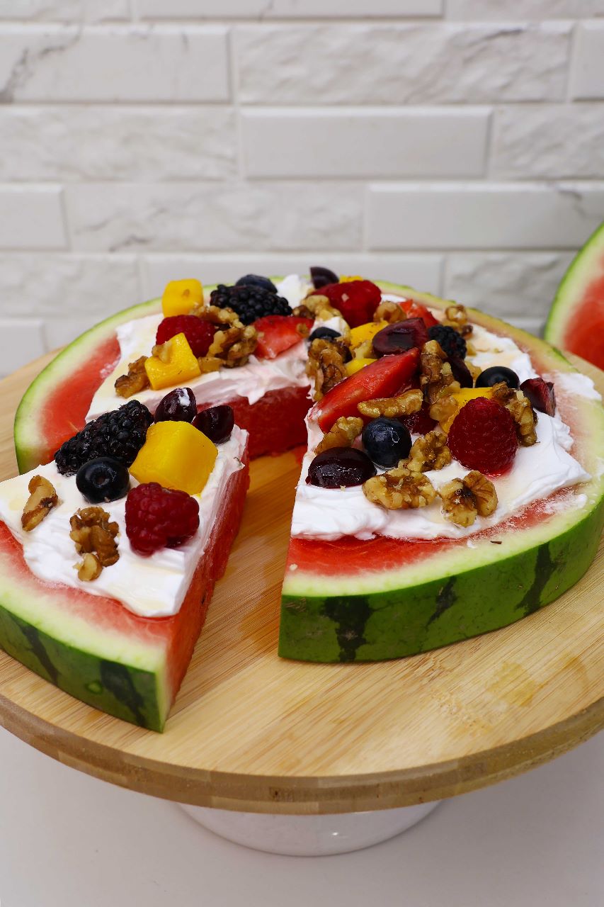 Healthy Fruit Pizza