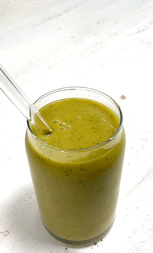 Luscious Basil Key Lime Smoothie