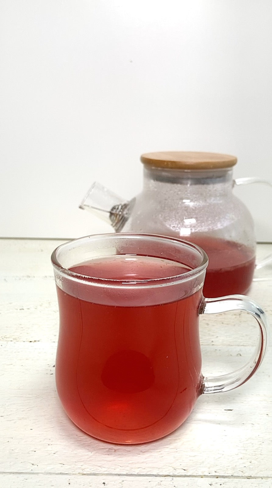 Fresh Mango Hibiscus Tea