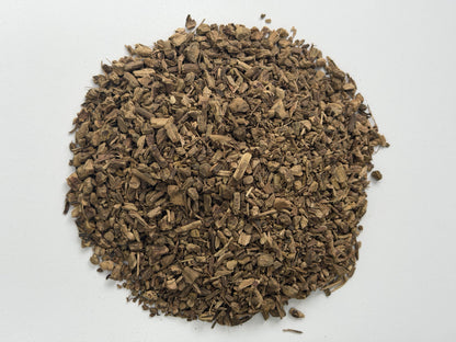 Yellow dock root loose, cut and sifted