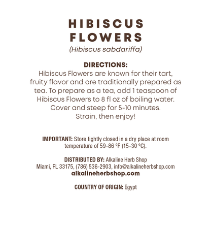 Just Herbs: Hibiscus Flowers