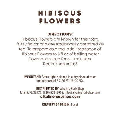 Just Herbs: Hibiscus Flowers