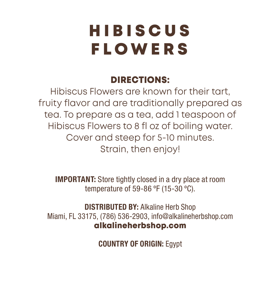 Just Herbs: Hibiscus Flowers