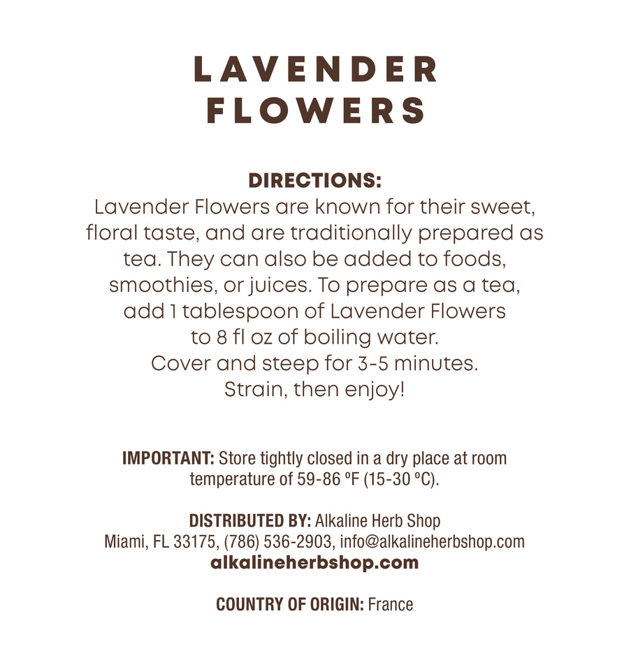Just Herbs: Lavender Flowers