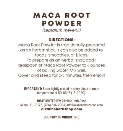 Just Herbs: Maca Root Powder