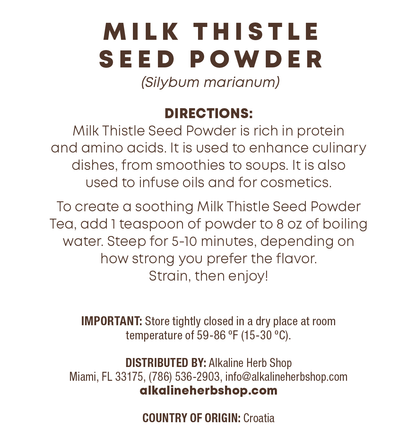 Liver Tea Bundle - Milk Thistle Seed, Dandelion Root, Yellow Dock, and Sarsaparilla Root