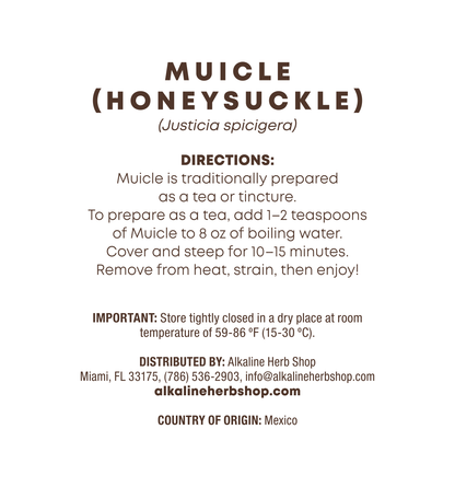 Just Herbs: Muicle (Honeysuckle)