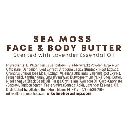 Sea Moss Face and Body Butter