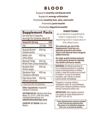 The Boost Bundle - Sea Moss & Bladderwrack Supplement, Plant Power Supplement (Chlorophyll) and Blood Supplement (Iron)