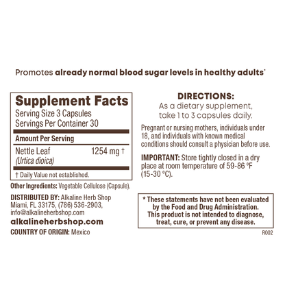 Healthy Kidney Bundle - Kidney Supplement, Nettle Supplement and Palo Azul