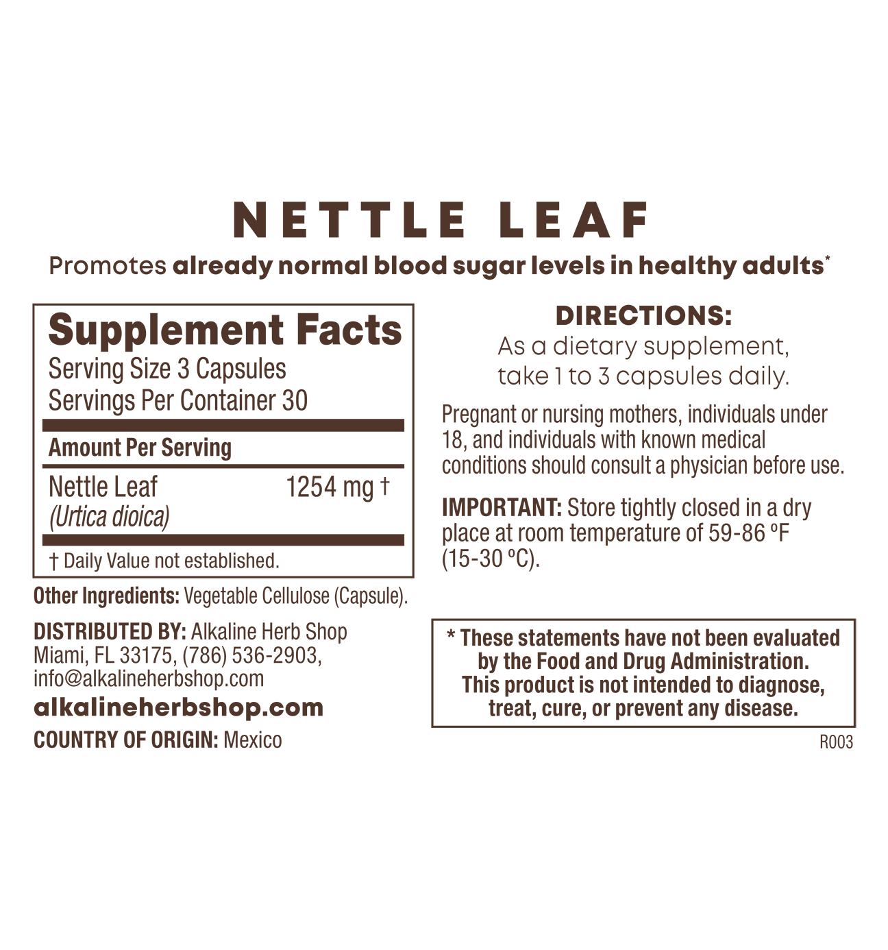 Healthy Kidney Bundle - Kidney Supplement, Nettle Supplement and Palo Azul