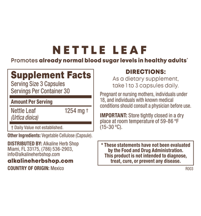 Healthy Kidney Bundle - Kidney Supplement, Nettle Supplement and Palo Azul