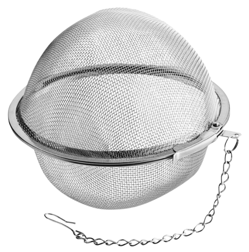 4" Stainless Steel Tea Ball Infuser with Chain