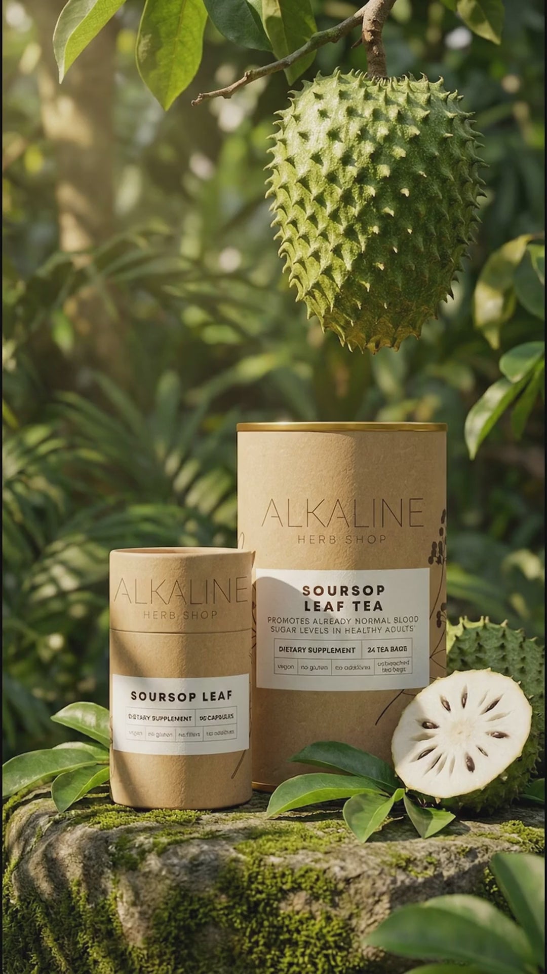 Soursop leaf capsules product video