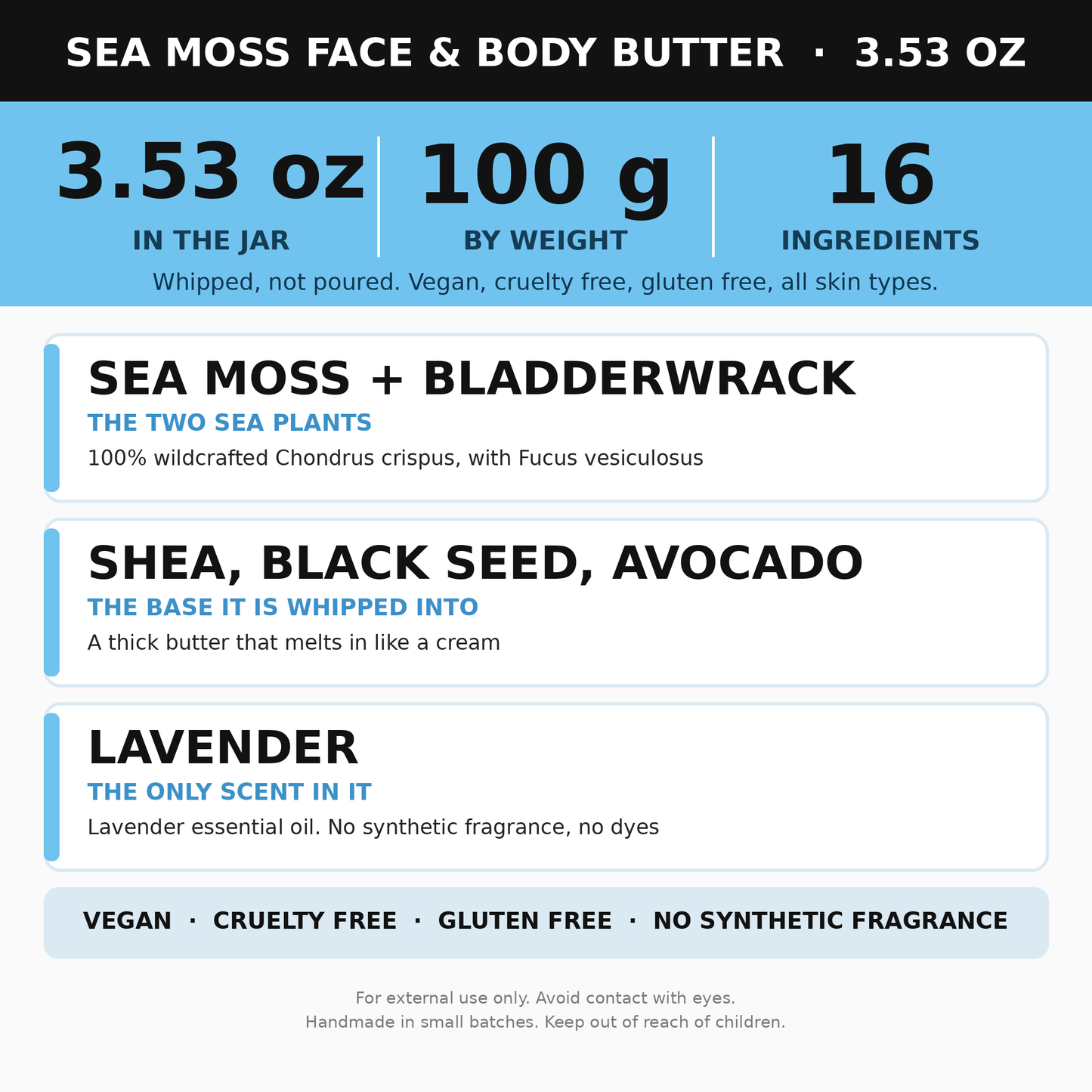 Sea Moss Face & Body Butter