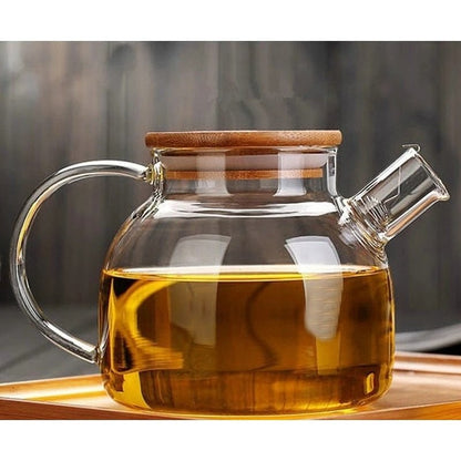 Teapot With Bamboo Lid 30 oz